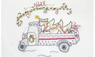 kit Le camion de Noël