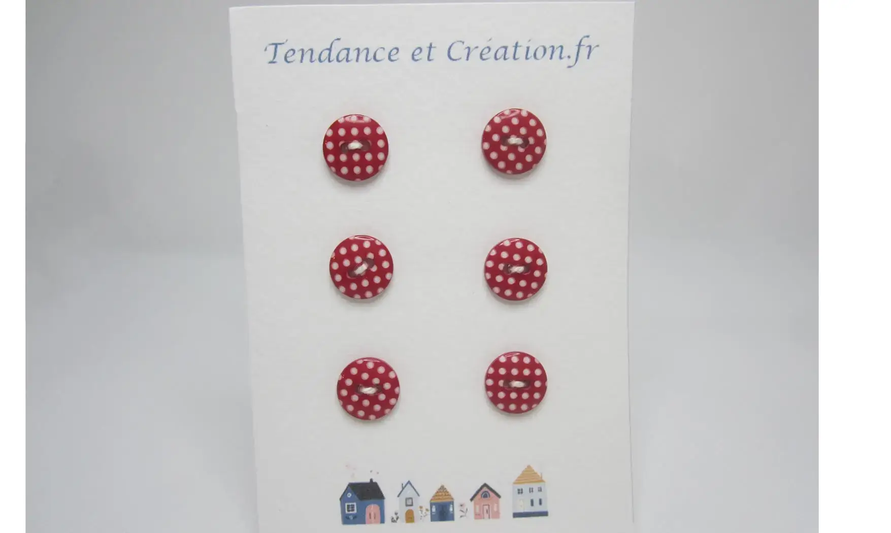 Pois rouge 12mm
