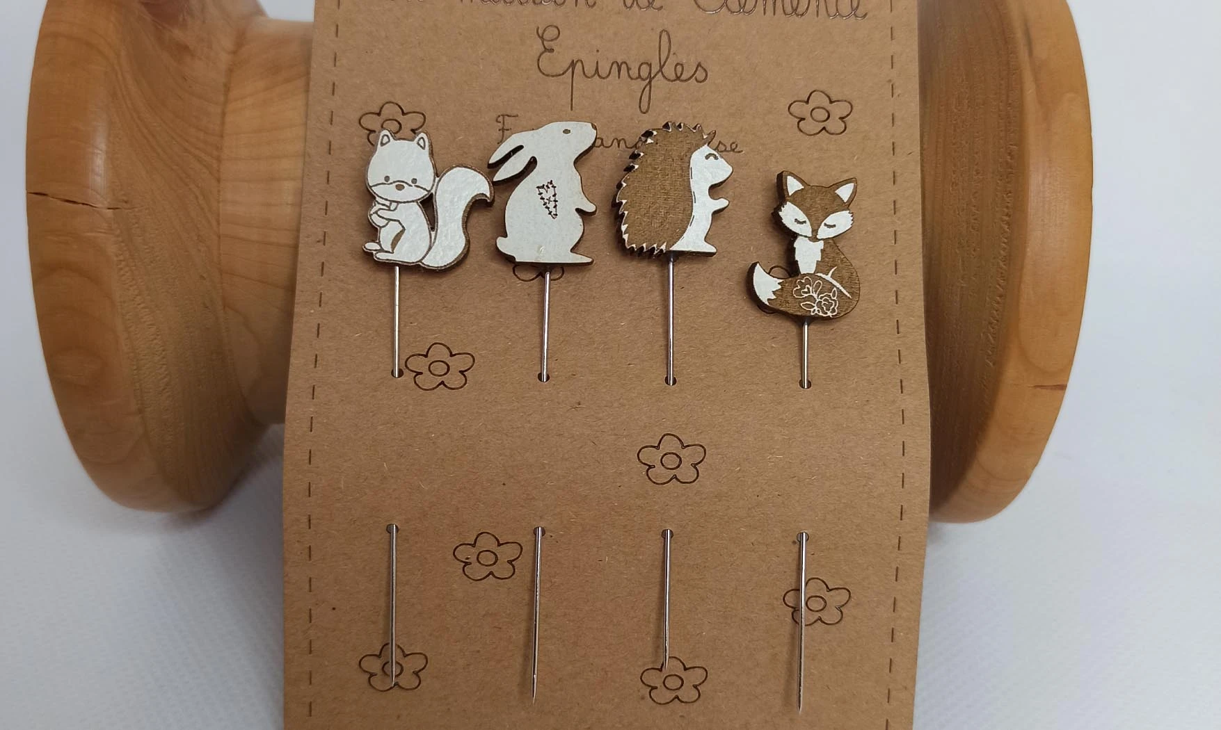 Epingles "Les copains de la forêt"