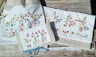 Pochette à aiguilles "Léonore"