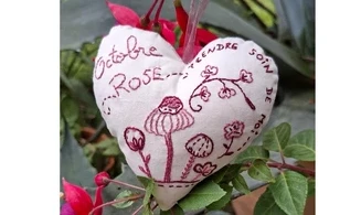 Coeur Octobre Rose