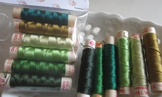 Assortiment soie "Nature" vintage