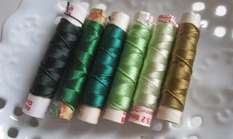 Assortiment soie "Nature" vintage