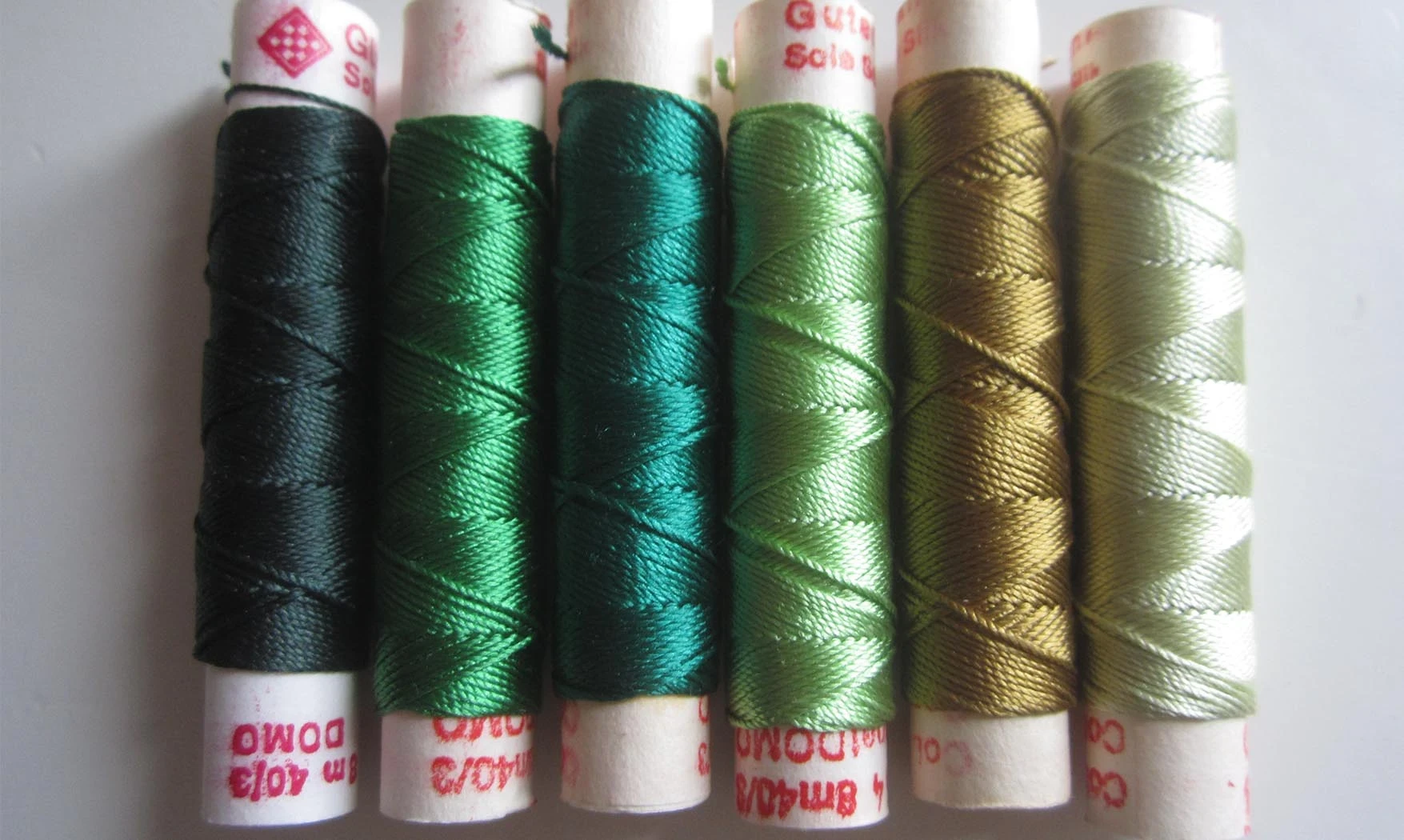 Assortiment soie "Nature" vintage