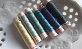 Assortiment soie "Océan" vintage