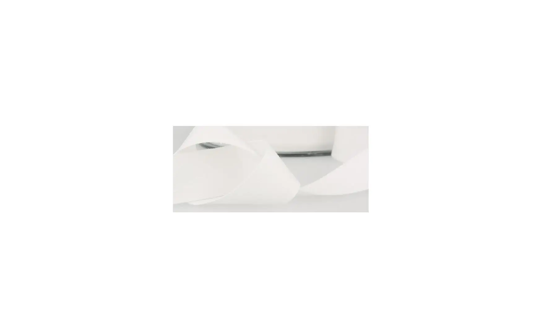 Sergé blanc 2cm