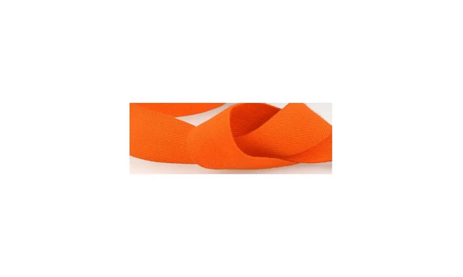 Sergé orange 1,1cm