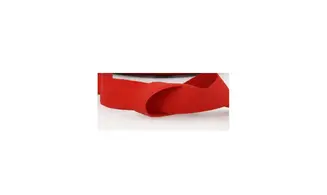 Sergé rouge cerise 1,1cm
