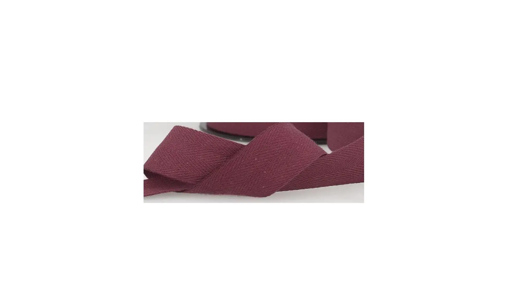 Sergé bordeaux 1,1cm