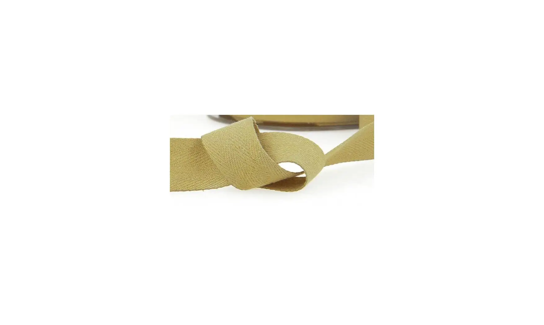 Sergé kaki 1,1cm